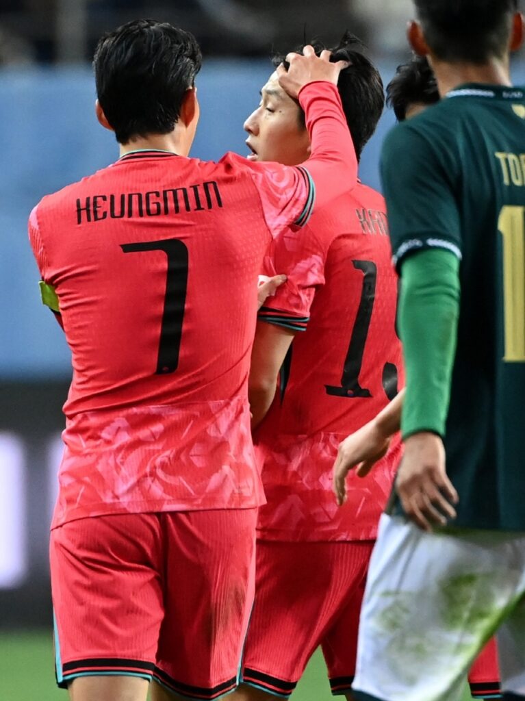 Son Heungmin n Lee Kangin